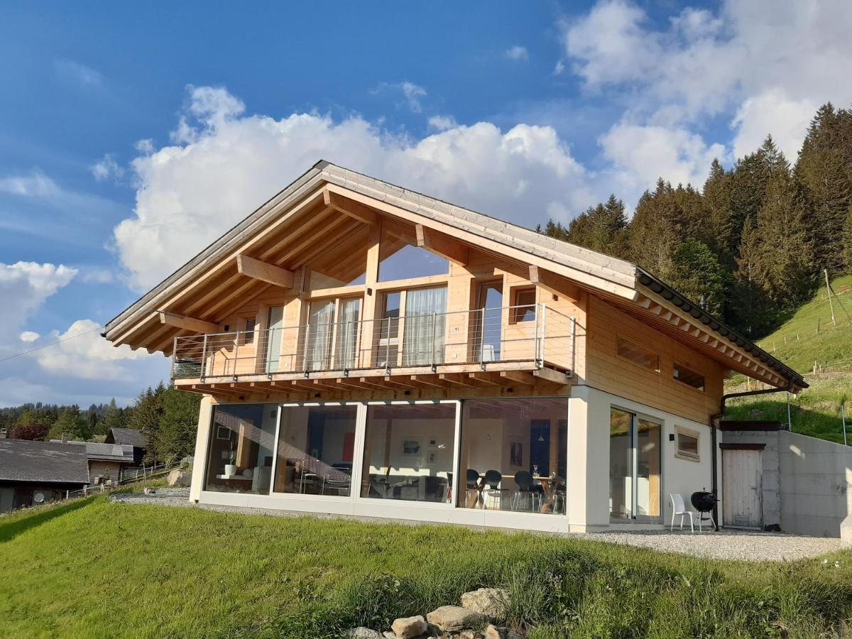 Alpine Dream Chalet With Spa Close To Lake Geneva Les Mosses Kültér fotó